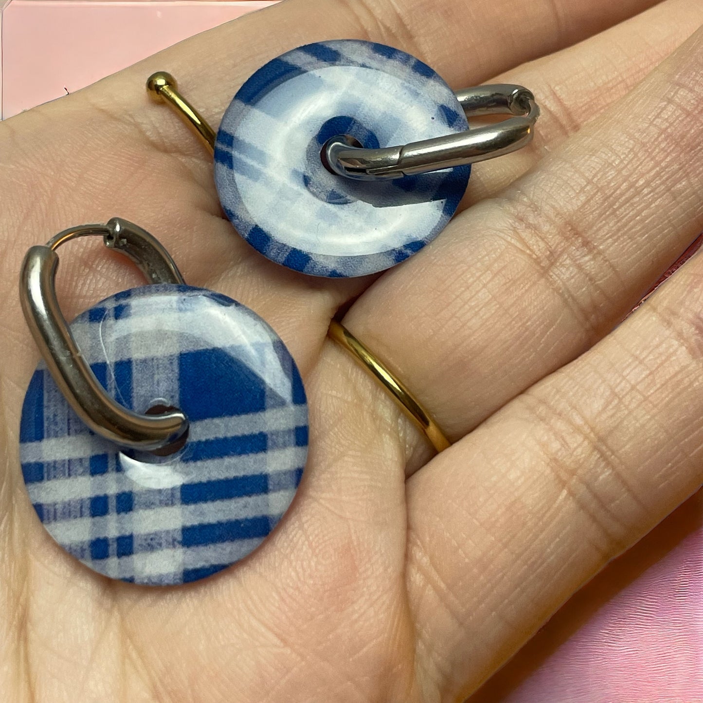 Zapi arrantzal Charms redondos para Pendientes de Aro (O lo que te apetezca si eres creativ@