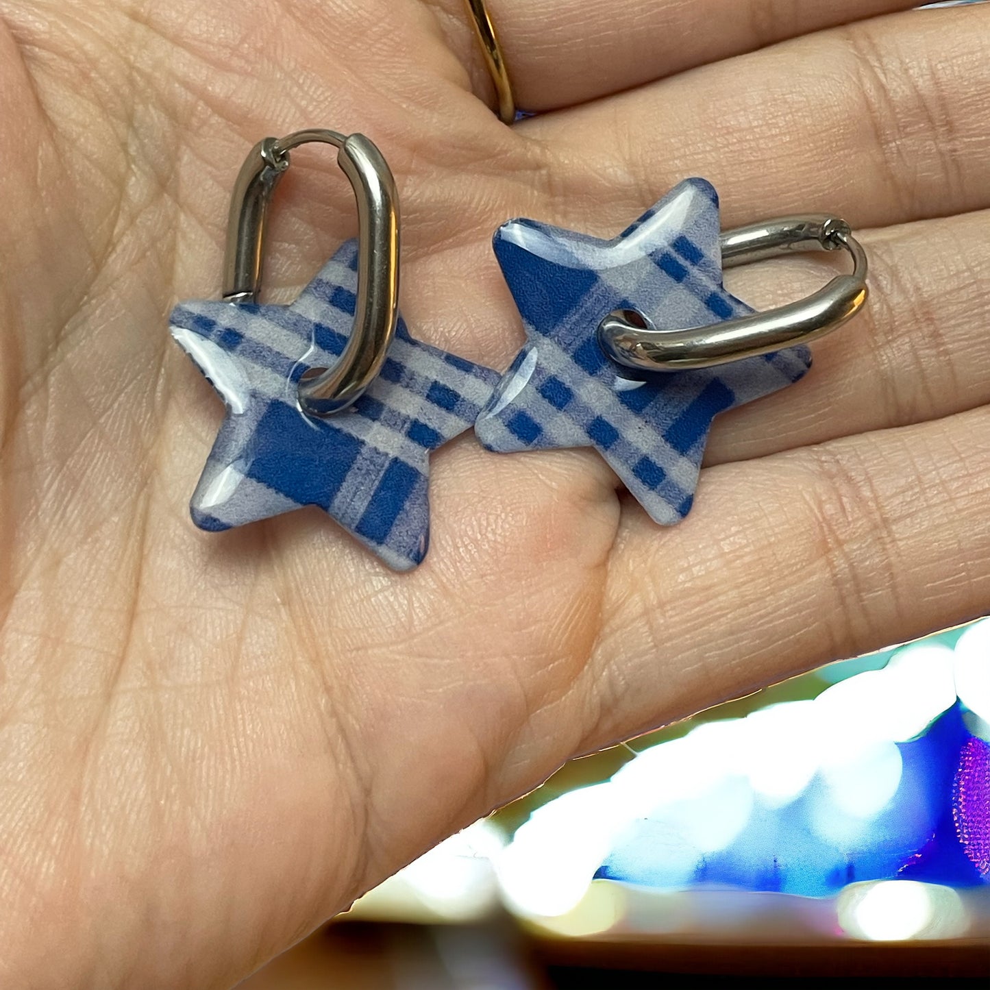 Zapi arrantzal Charms estrella para Pendientes de Aro (O lo que te apetezca si eres creativ@