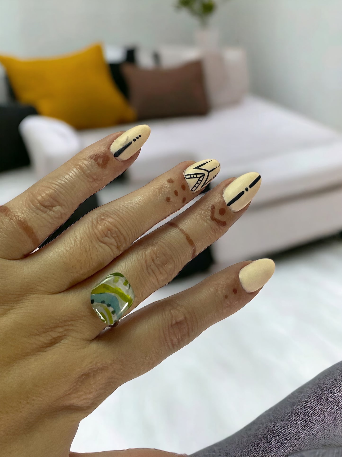 Anillo de acero y papel (tamaño ajustable)