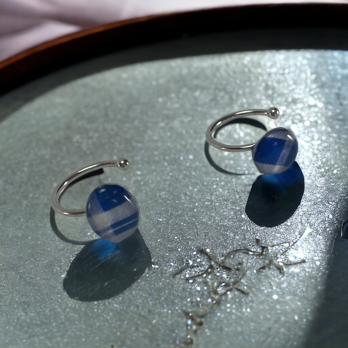 Anillo de acero y papel Zapi de arrantzal (tamaño ajustable)