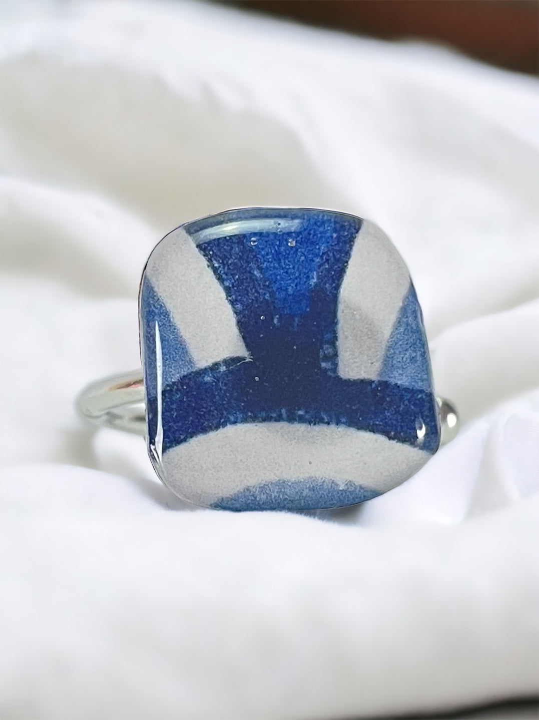 Anillo de acero y papel (tamaño ajustable)