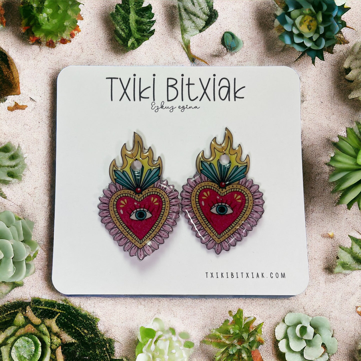 Milagrito mejicano Charms para Pendientes de Aro (O lo que te apetezca si eres creativ@)