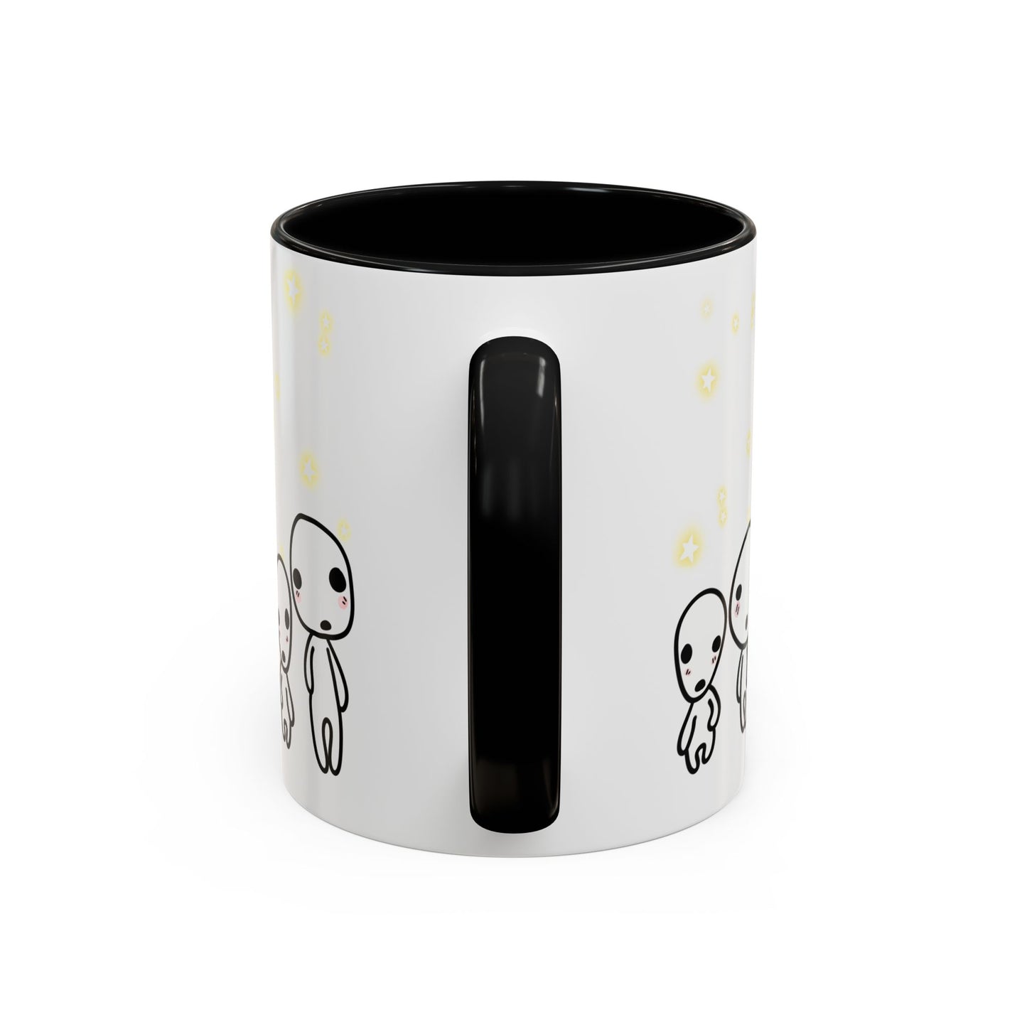 Taza de Kodamas de la Princesa Mononoke - Estudio Ghibli - Taza de Café de 11oz con Detalles Personalizados