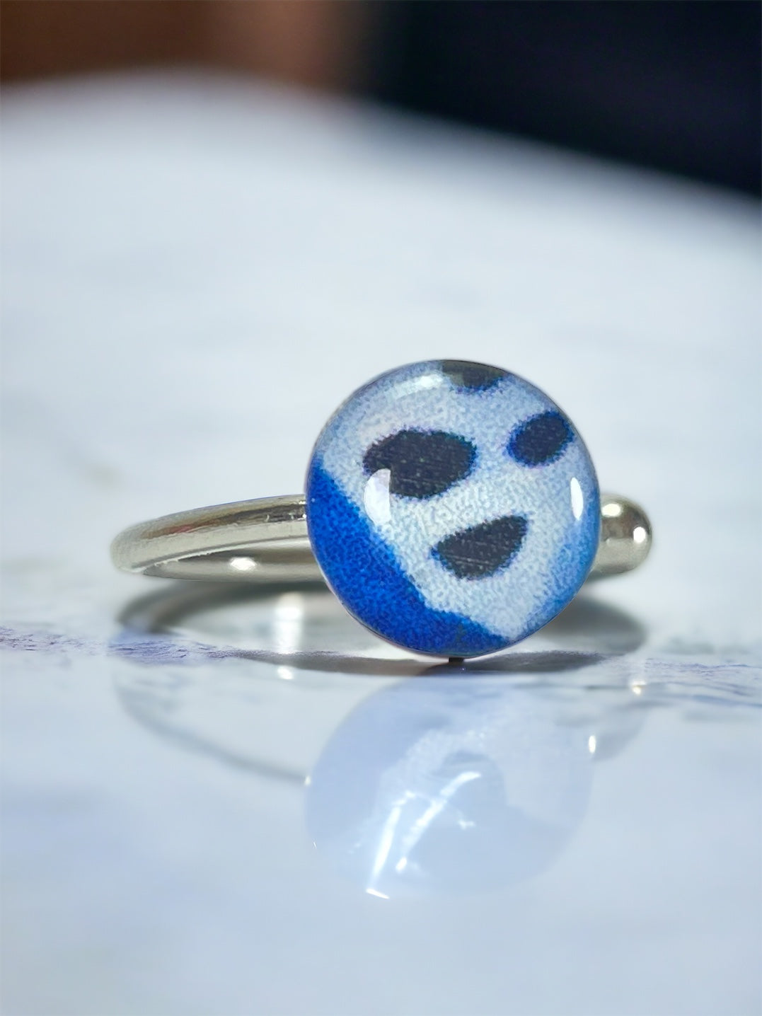 Anillo de acero y papel (tamaño ajustable)