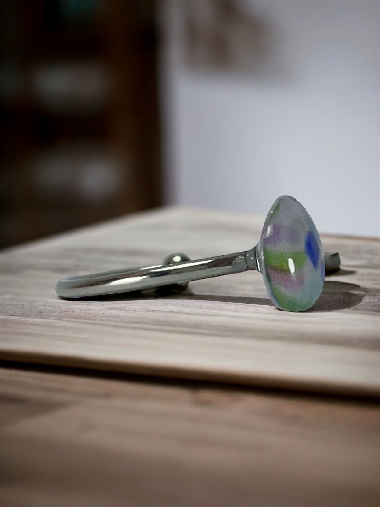 Anillo de acero y papel (tamaño ajustable)