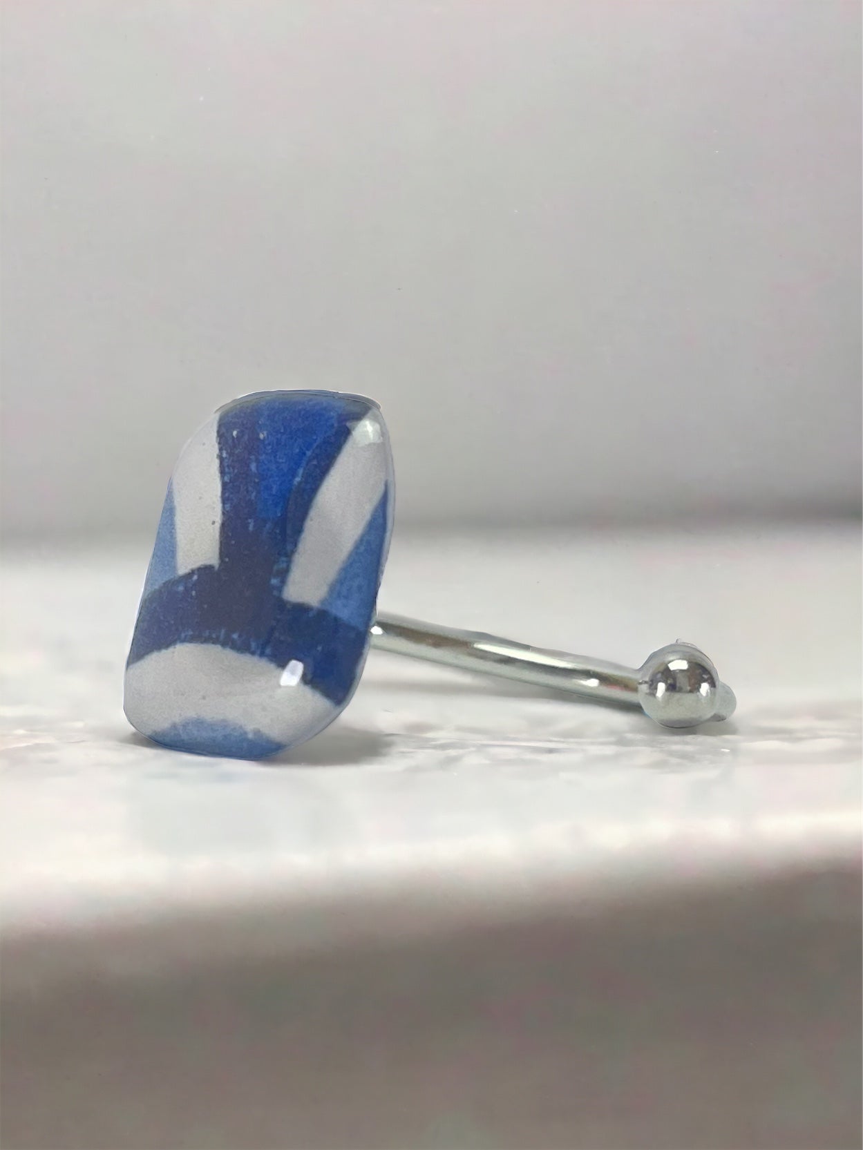 Anillo de acero y papel (tamaño ajustable)